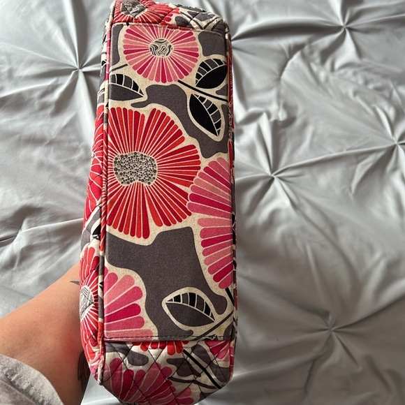 Vera Bradley Cherry Blossom 3 Compartment Shoulder Bag - Picture 3 of 7